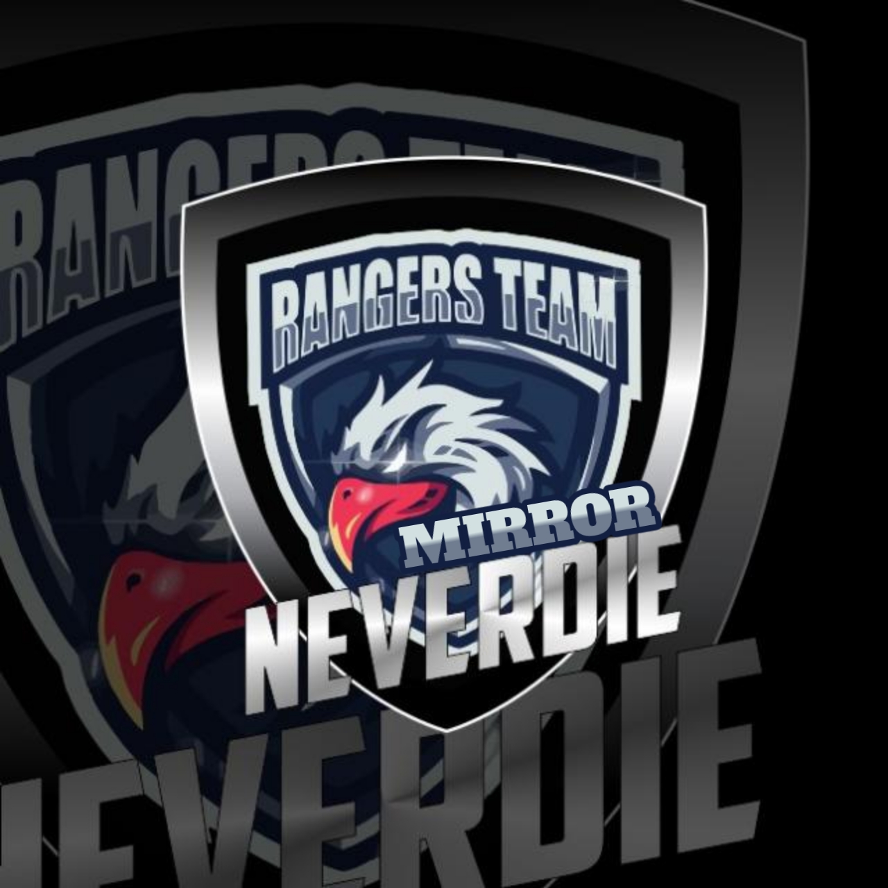 RANGERS MIRROR NEVERDIE      